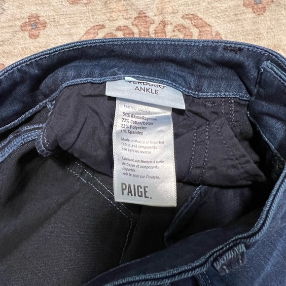 EUC Paige Verdugo Ankle Jeans Sz 30 - Picture 3 of 3